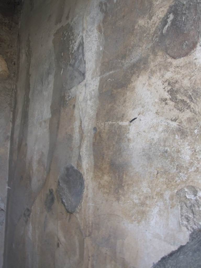 I.4.25 Pompeii. December 2007. Room 31, west wall of repository or lararium?
