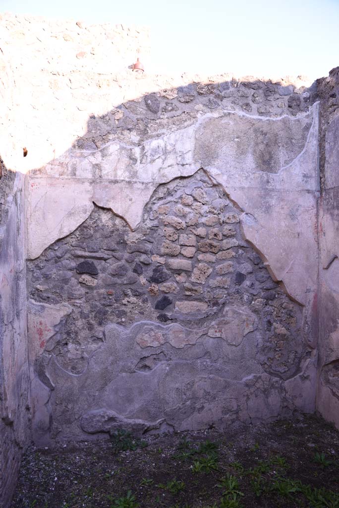 I.4.25 Pompeii. October 2019. Room 60, looking towards north wall.
Foto Tobias Busen, ERC Grant 681269 DÉCOR.
