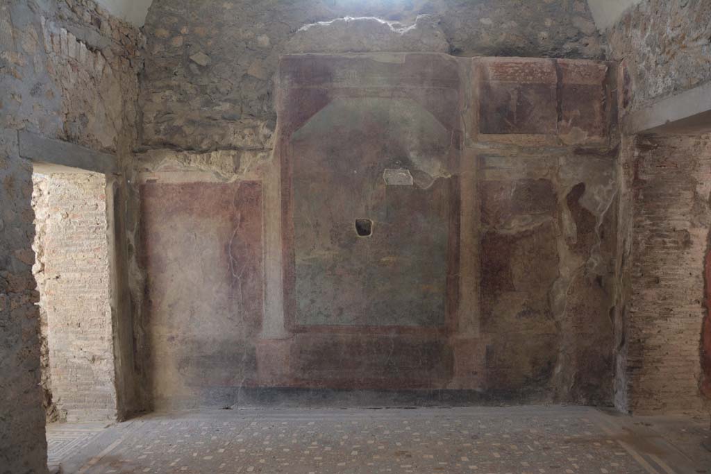 I.6.2 Pompeii. September 2019. West wall of oecus/triclinium.
Foto Annette Haug, ERC Grant 681269 DÉCOR.
