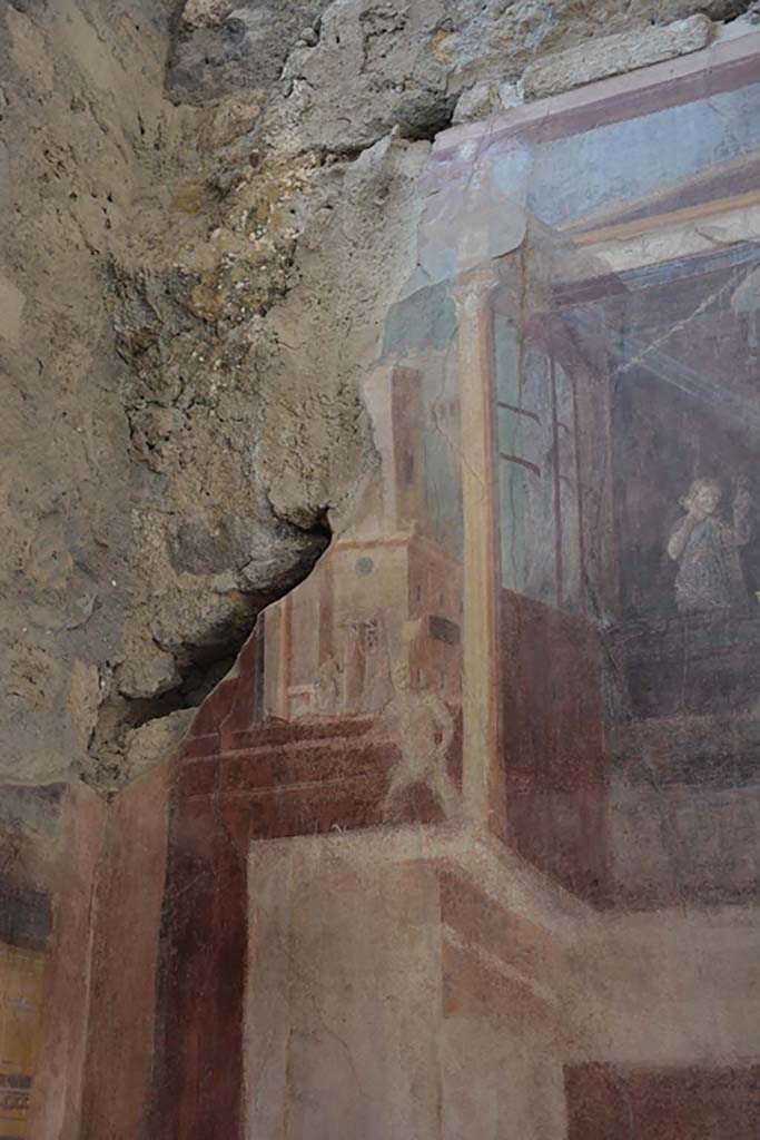 I.6.2 Pompeii. September 2019. Upper west end of north wall.
Foto Annette Haug, ERC Grant 681269 DÉCOR.


