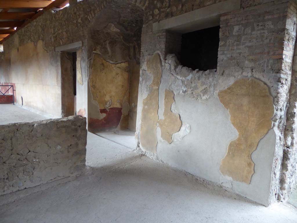 I.6.2 Pompeii. January 2017. Looking towards north wall of summer triclinium, from east end.
Foto Annette Haug, ERC Grant 681269 DÉCOR.
