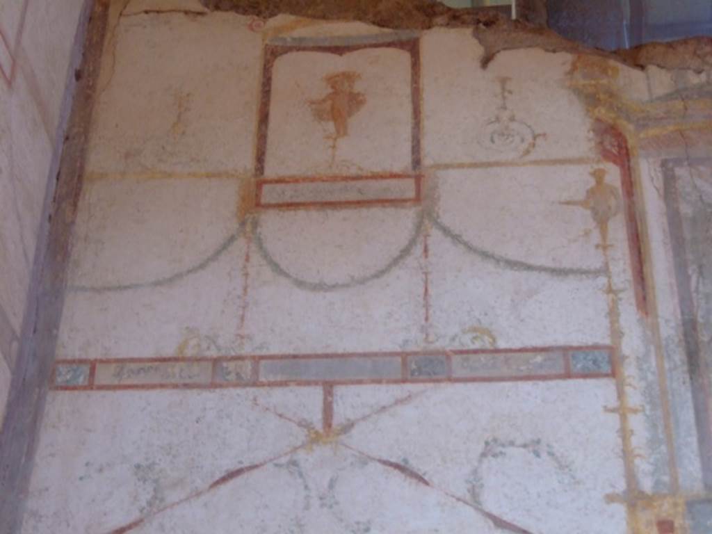 I.6.4 Pompeii. March 2009. Room 5, upper north-east corner of east wall. 