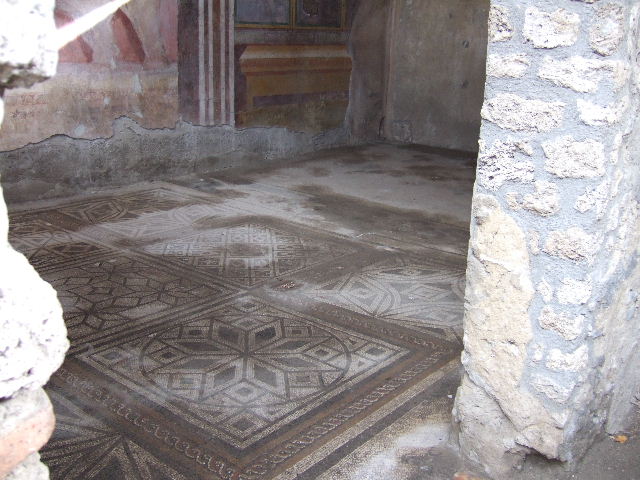 I.6.4 Pompeii. December 2021. Room 11, mosaic floor. Photo courtesy of Johannes Eber.