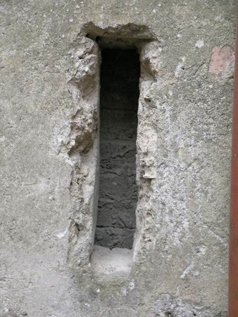 I.6.5 Pompeii. May 2004. Detail from south wall. Photo courtesy of Nicolas Monteix.