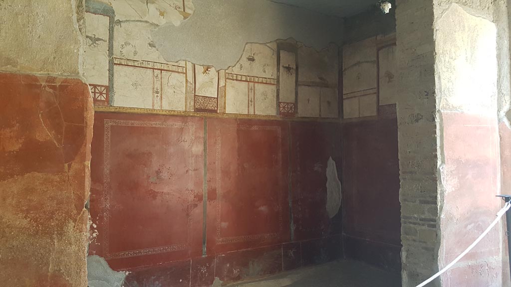 I.6.7 Pompeii. August 2023. Looking into room on west side of atrium. Photo courtesy of Maribel Velasco.


