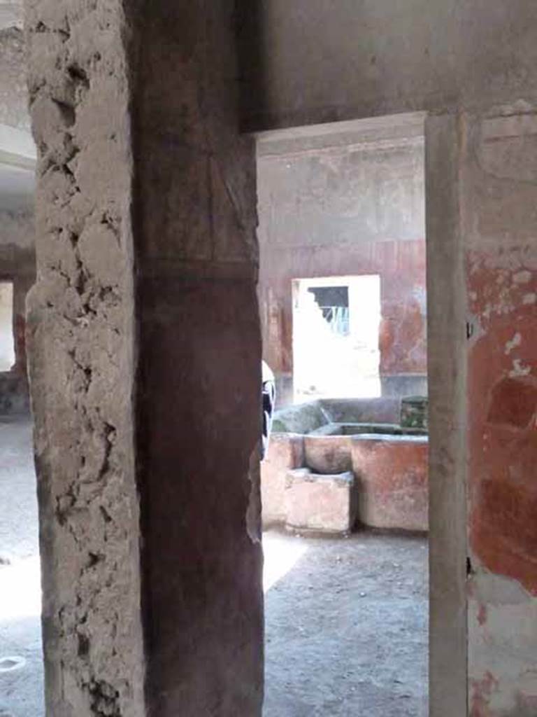 I.6.7 Pompeii. May 2010. Room to west of entrance. South-east corner.