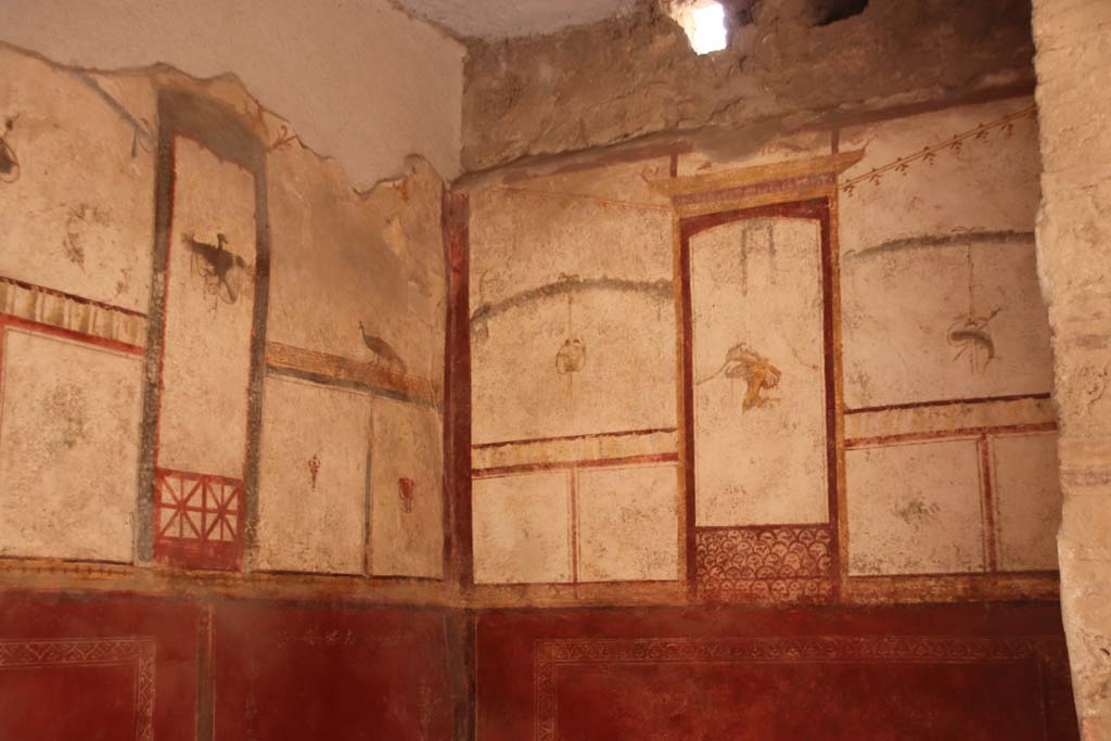 I.6.7 Pompeii. September 2019. Detail from north wall. Photo courtesy of Klaus Heese.