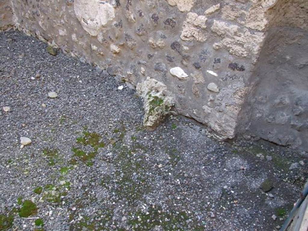 I.8.4 Pompeii. December 2007. Floor in north-west corner.

