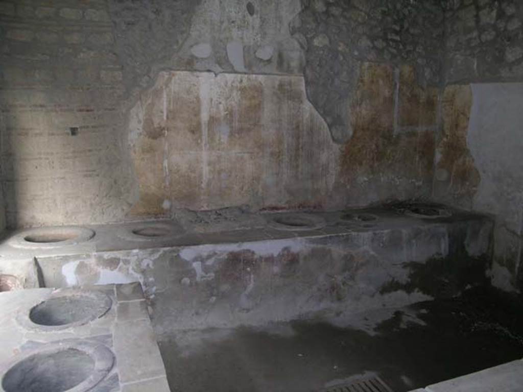 I.8.8 Pompeii. May 2003. Looking towards east wall. Photo courtesy of Nicolas Monteix.