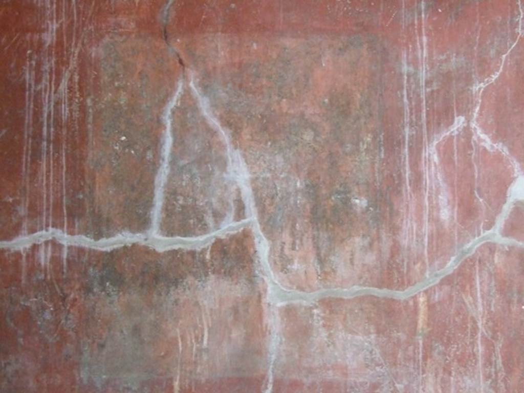 I.8.9 Pompeii.  March 2009. Room 3.  Rear room of caupona.  Remains of wall painting on east wall.