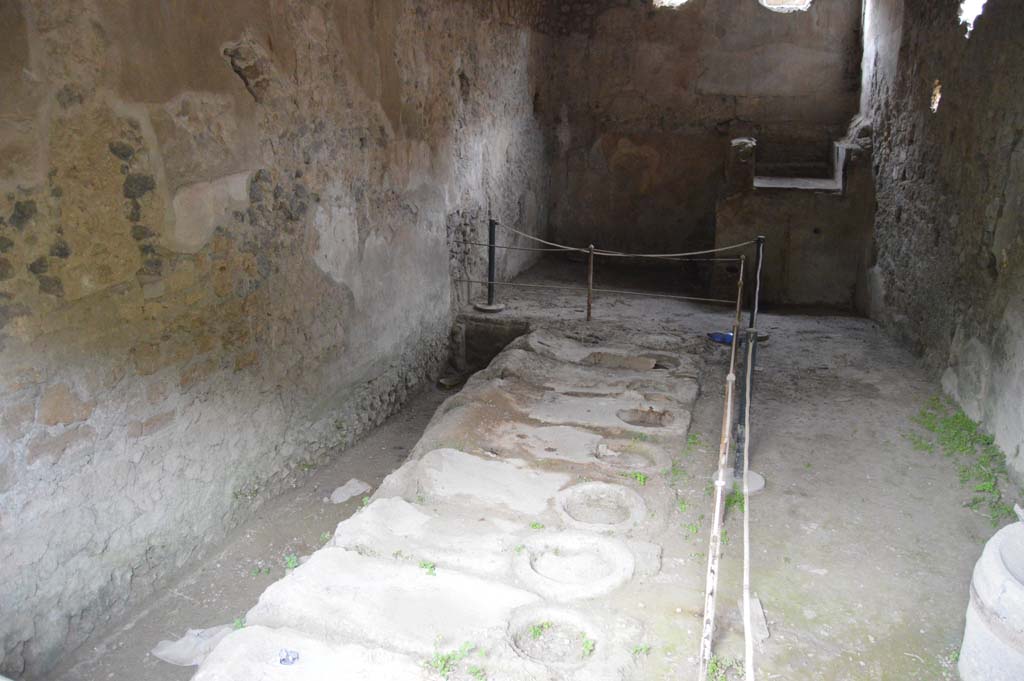 I.8.15 Pompeii. October 2017. Looking towards west wall, on left.
Foto Taylor Lauritsen, ERC Grant 681269 DCOR.

