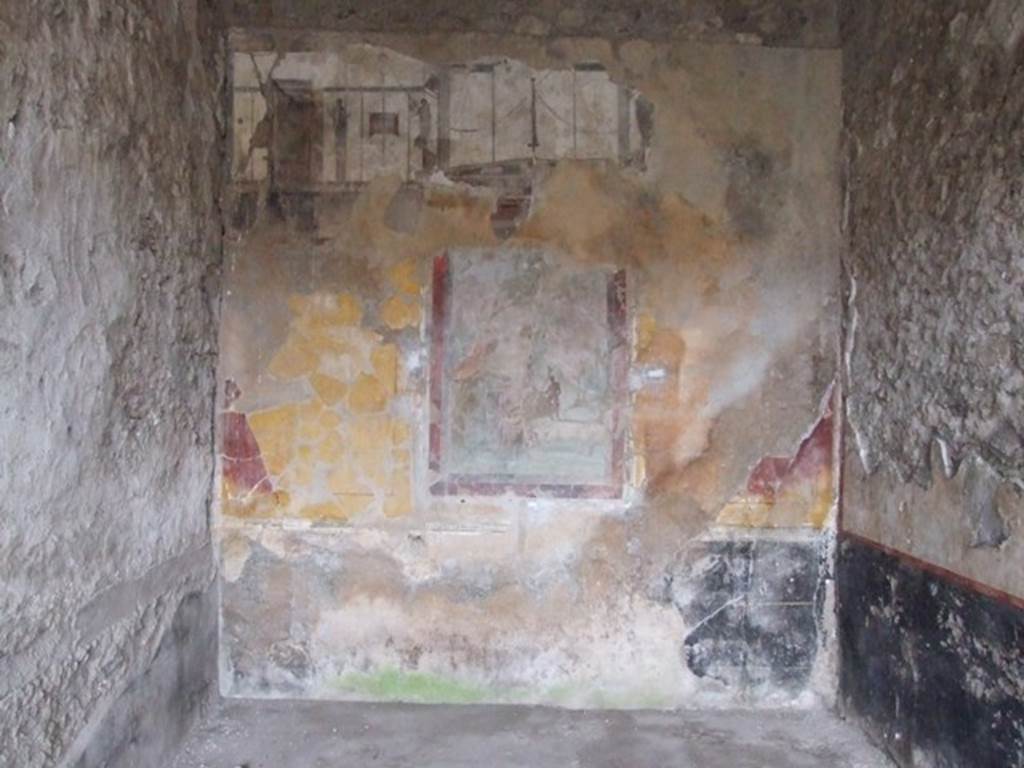 I.8.17 Pompeii. December 2007. Room 18, west wall.