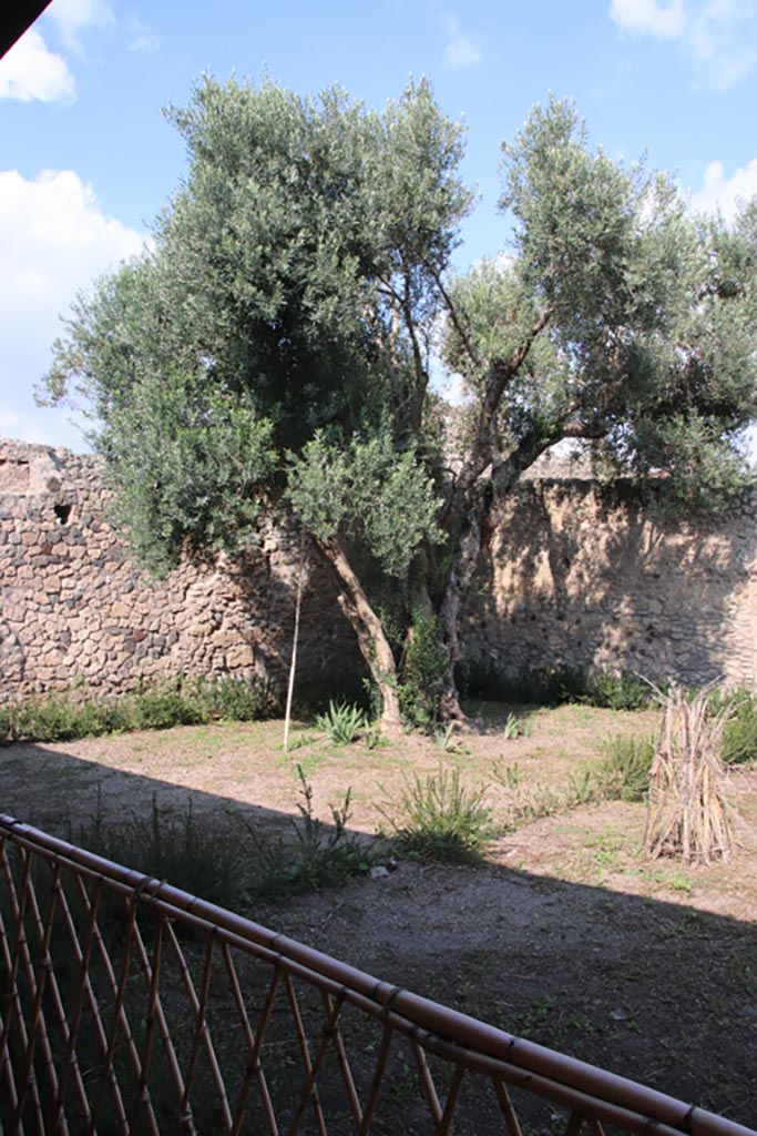 I.9.14 Pompeii. October 2022.
Room 1, looking towards north-east corner of upper garden area. Photo courtesy of Klaus Heese.