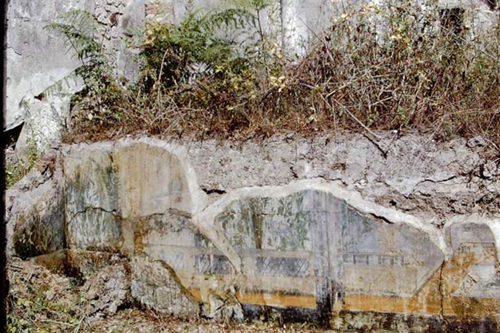 I.9.14 Pompeii. 1968. Room 2, north-west corner of garden wall between upper and lower garden. Photo by Stanley A. Jashemski.
Source: The Wilhelmina and Stanley A. Jashemski archive in the University of Maryland Library, Special Collections (See collection page) and made available under the Creative Commons Attribution-Non Commercial License v.4. See Licence and use details.
J68f1428