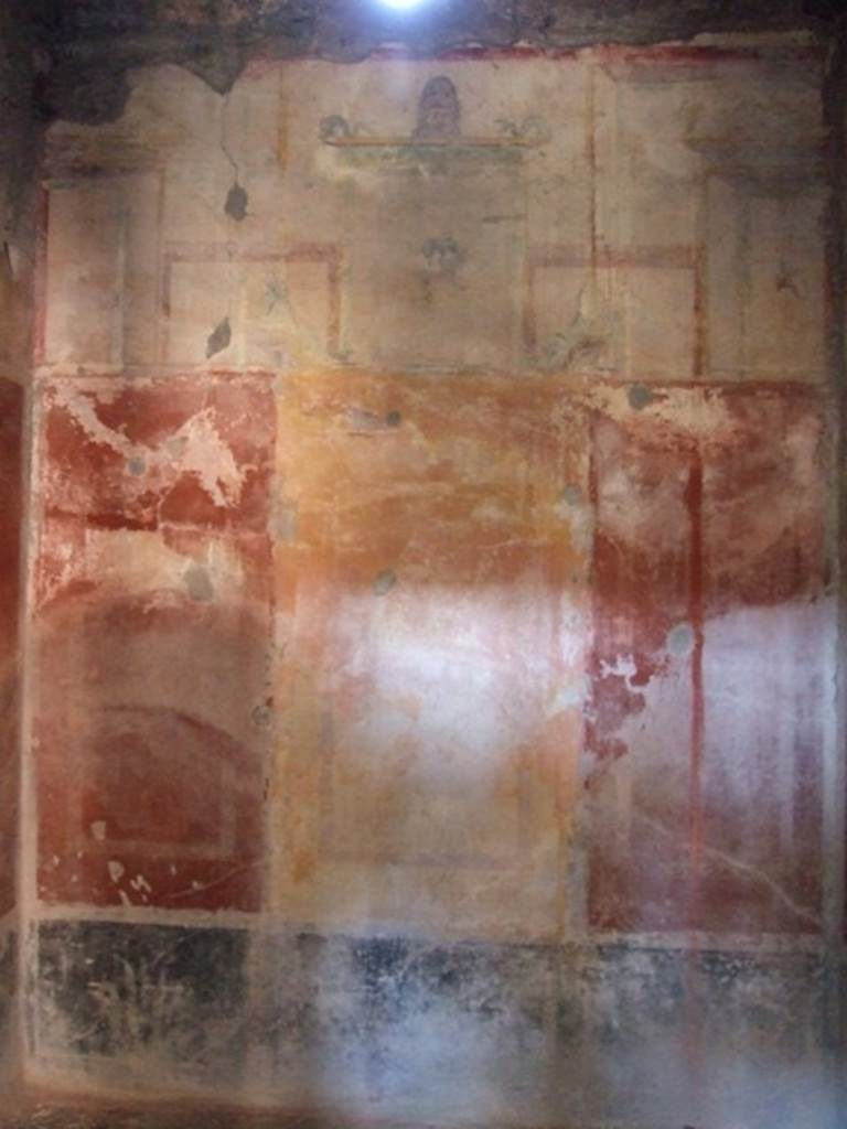 I.10.11 Pompeii.  March 2009.  Room 9.  Cubiculum.  West wall.