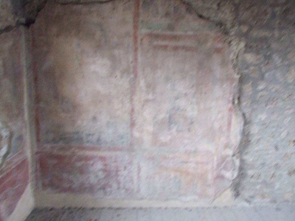 I.11.15 Pompeii. December 2007. Room 18, south wall in south-east corner.