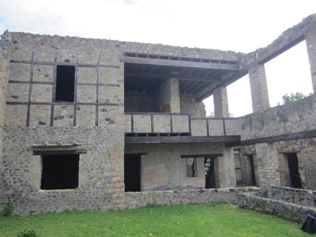I.11.15 Pompeii. April 2012. Room 10, looking towards east side of garden area. Photo courtesy of Marina Fuxa.
