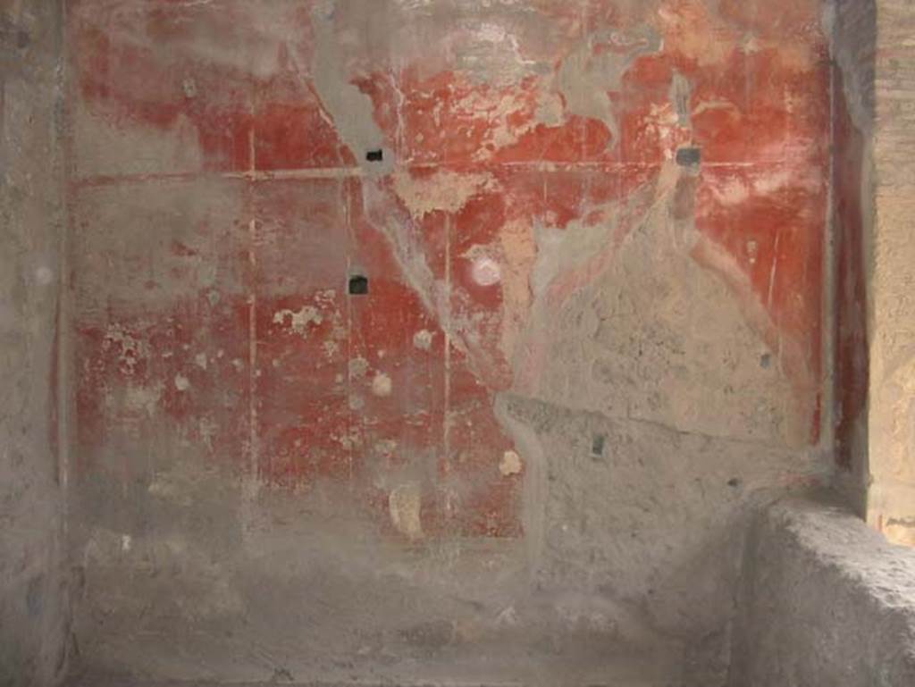 I.12.3 Pompeii. May 2003. West wall of bar-room.
Photo courtesy of Nicolas Monteix.