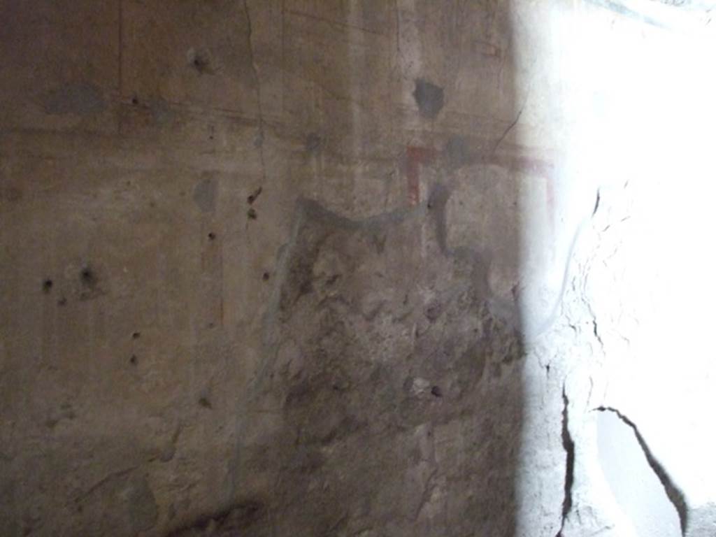 I.12.3 Pompeii. March 2009. Room 2. Cubiculum. East wall.