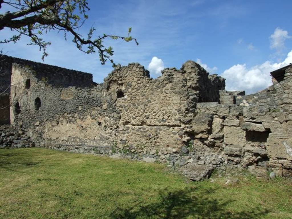 I.12.15 Pompeii. March 2009. Room 8, north wall of garden area.  