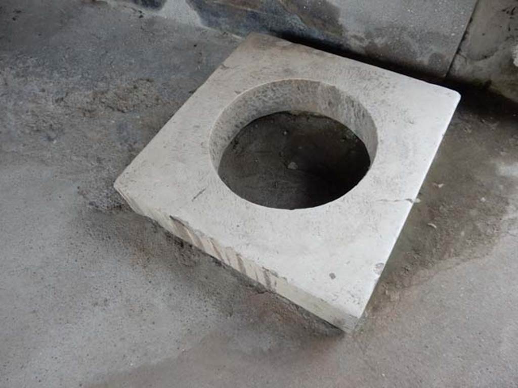 II.3.3 Pompeii. May 2016. Room 11, cistern mouth in north portico. Photo courtesy of Buzz Ferebee.