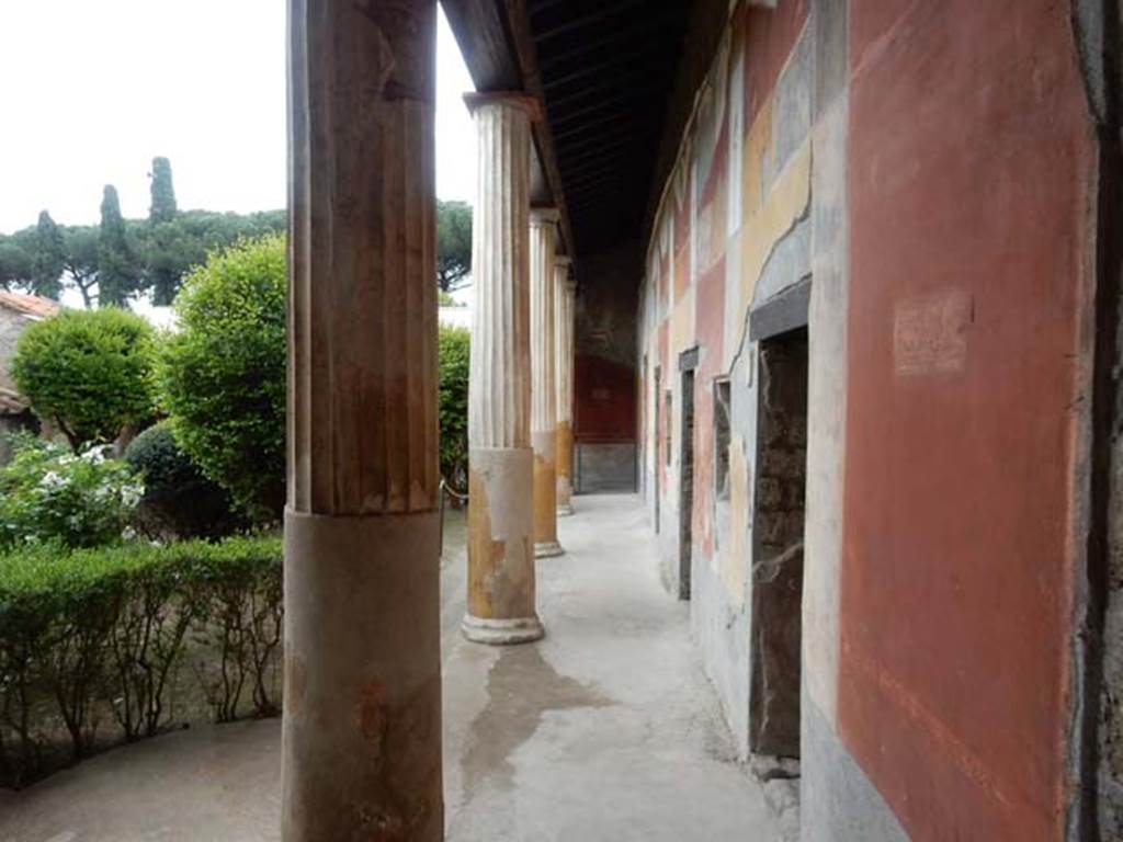 II.3.3 Pompeii, May 2016. Room 11, looking south along west portico. Photo courtesy of Buzz Ferebee.

