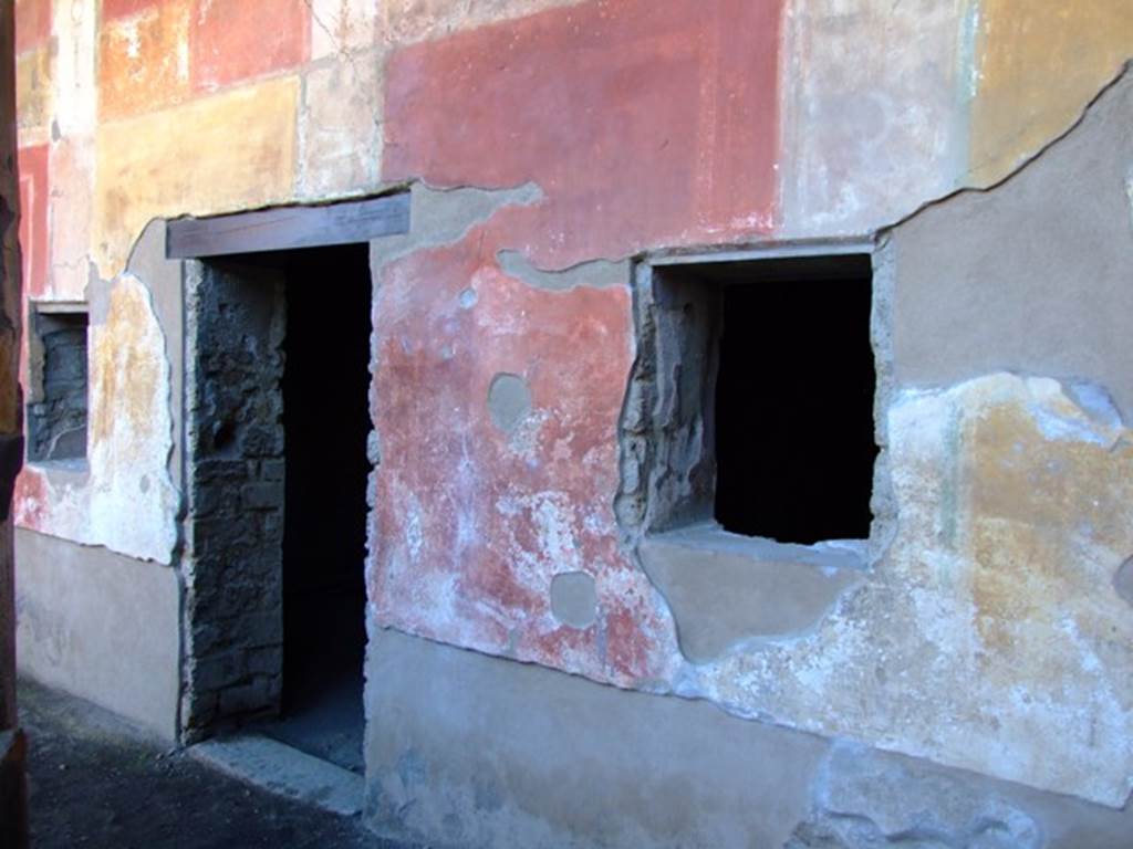 II.3.3 Pompeii.  March 2009.  Doorway to Room 14.