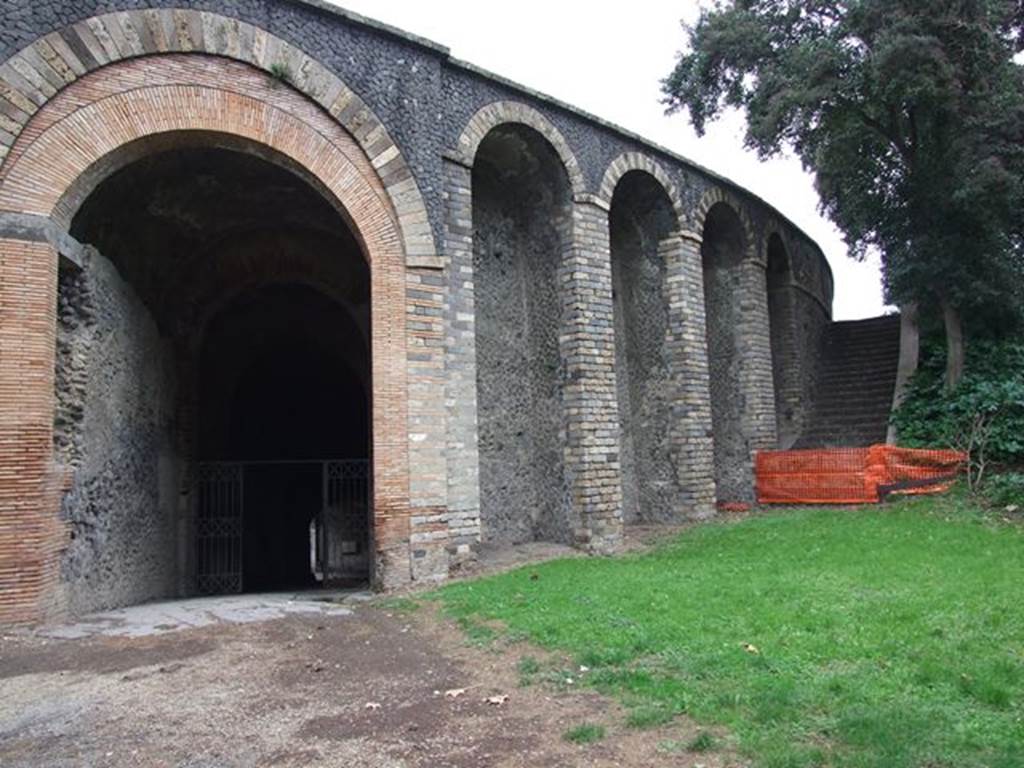 II.6 Pompeii. December 2006. South-west exit from Amphitheatre.