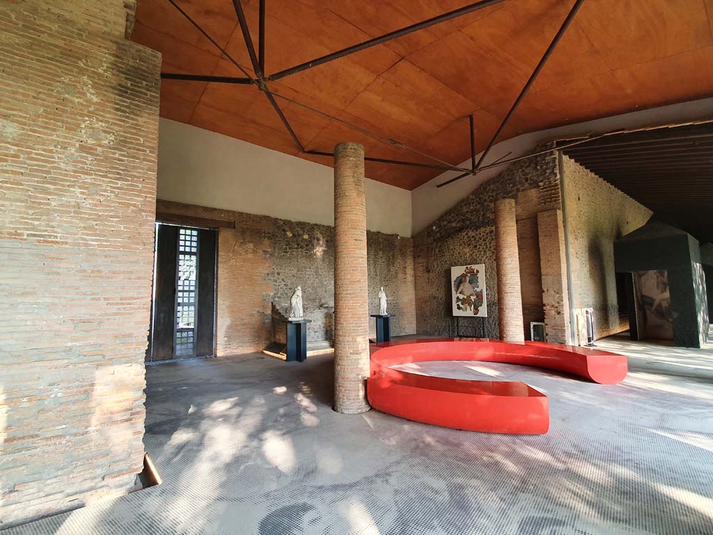 II.7.9 Pompeii. Palaestra. July 2021. Looking north-west across area.
Foto Annette Haug, ERC Grant 681269 DÉCOR.