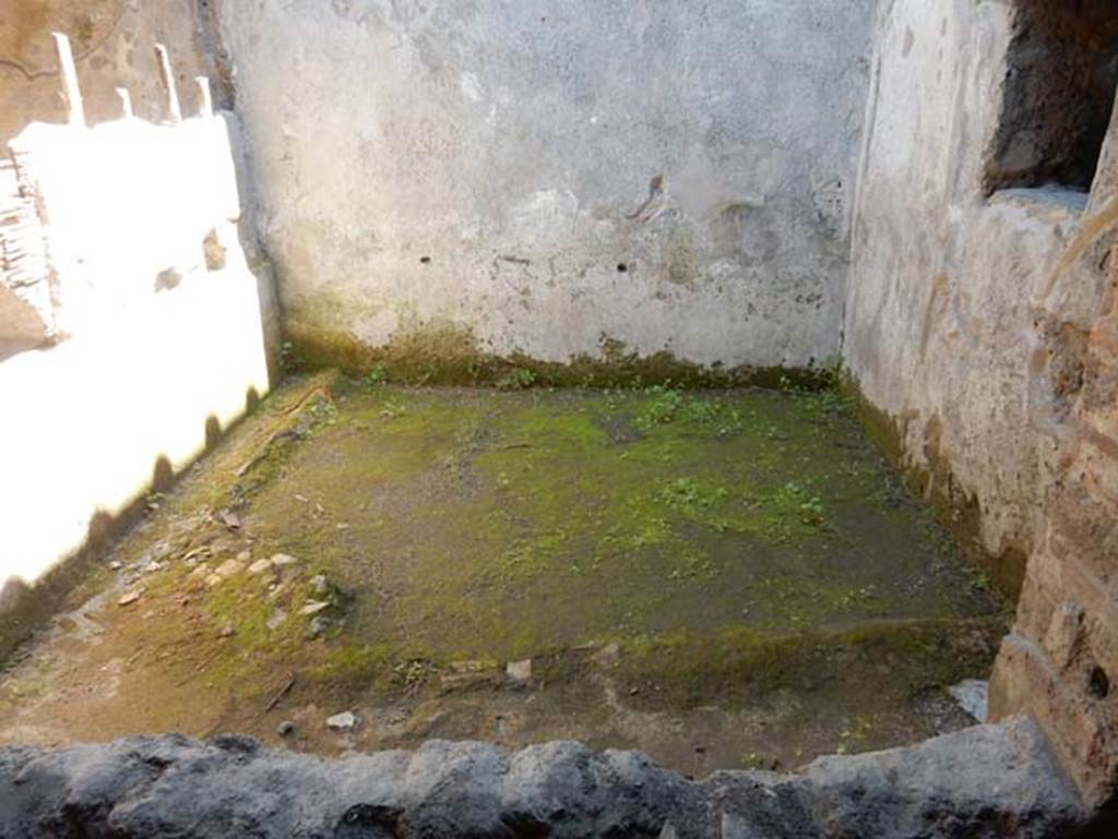 II.9.5 Pompeii, May 2018. Room 3, looking south across small garden/courtyard area. Photo courtesy of Buzz Ferebee.