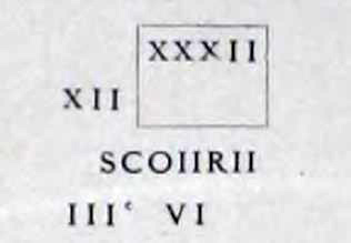 Behind the left pilaster of the entrance