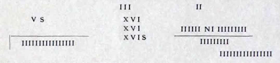 Distributed on the third panel, were these other notes 