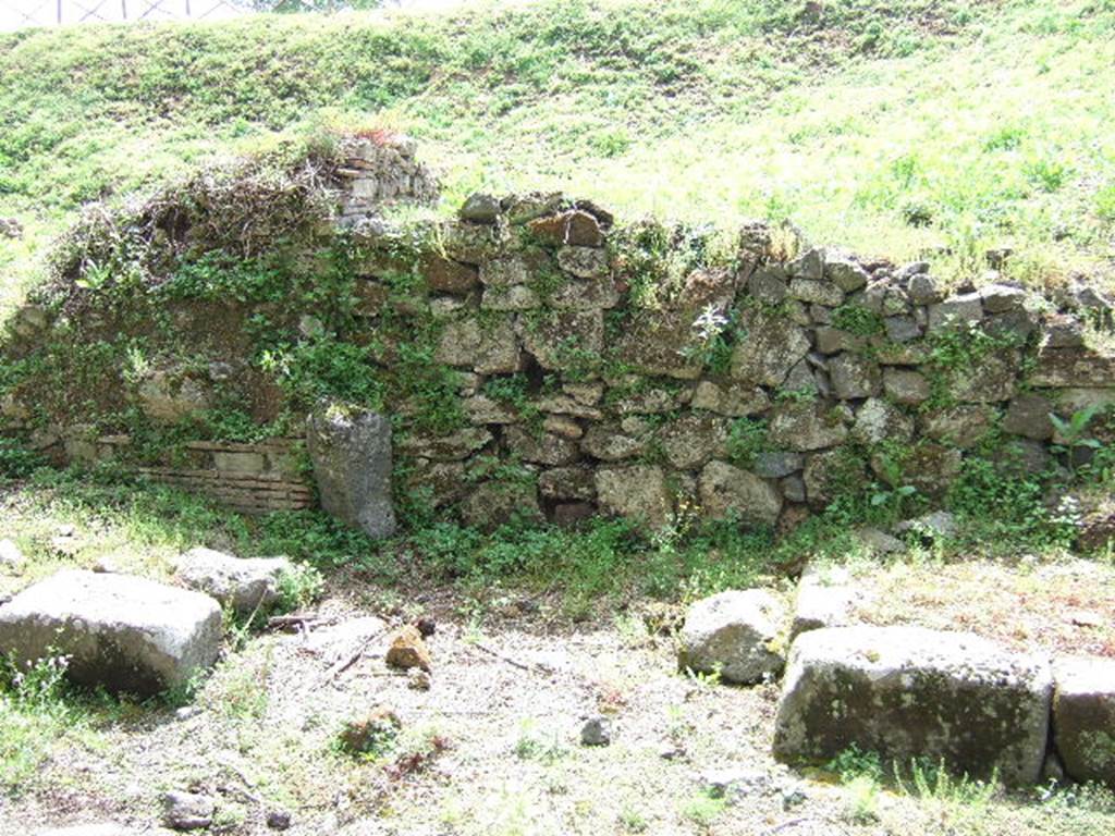 III.10.1 Pompeii. May 2006.     Blocked vicolo or road                           III.9