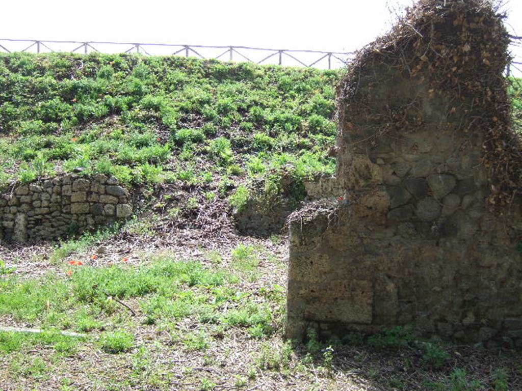 III.11.3 Pompeii. May 2006.  West side of entrance doorway.