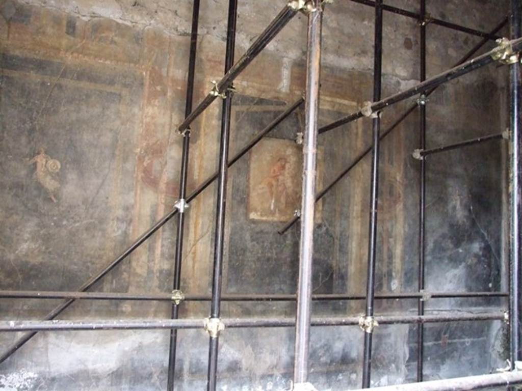 V.2.1 Pompeii.  December 2007.  Room 9,  West wall.