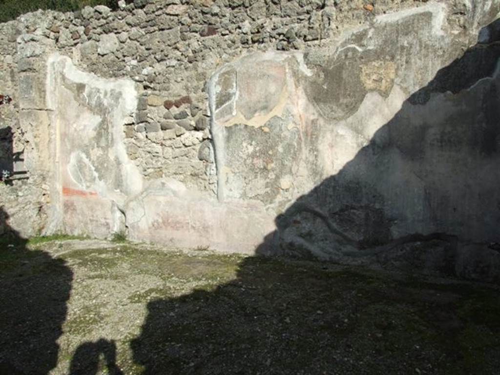 V.2.10 Pompeii. December 2007. Room 5, east wall.
