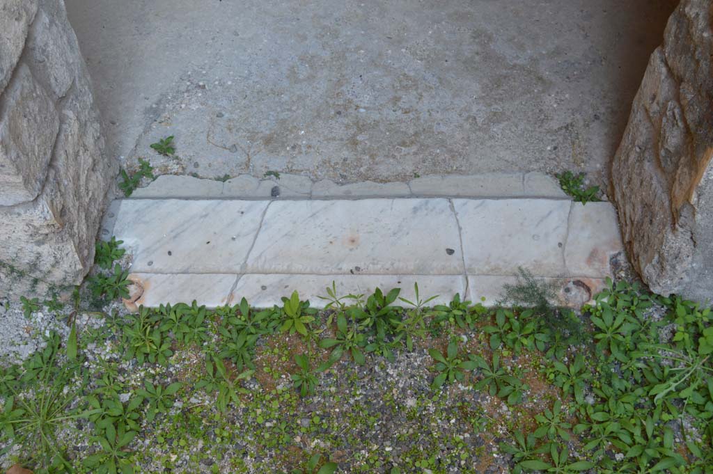 V.2.h Pompeii. October 2017. Room i, threshold of doorway.
Foto Taylor Lauritsen, ERC Grant 681269 DCOR.
