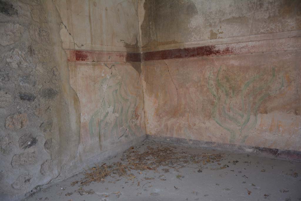 V.2.h Pompeii. October 2019. Room i, south-east corner.
Foto Annette Haug, ERC Grant 681269 DCOR.
