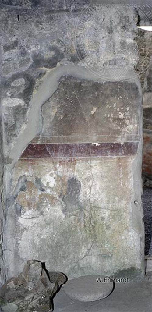 V.2.h Pompeii. Room I, west wall, south end.
Photo by W. Ehrhardt. Photo  Deutsches Archologisches Institut, Abteilung Rom, Arkiv. 
See http://arachne.uni-koeln.de/item/bauwerksteil/3379
