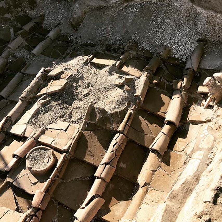 V.3 Pompeii. Casa del Giardino. June 2018. Ambiente 6 room with intact roof.
Ambiente 6 camera con tetto intatto.
Photograph © Parco Archeologico di Pompei.