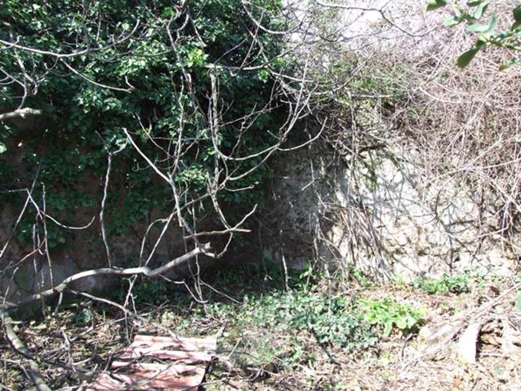 V.4.13 Pompeii. March 2009. North west corner of atrium or light yard.