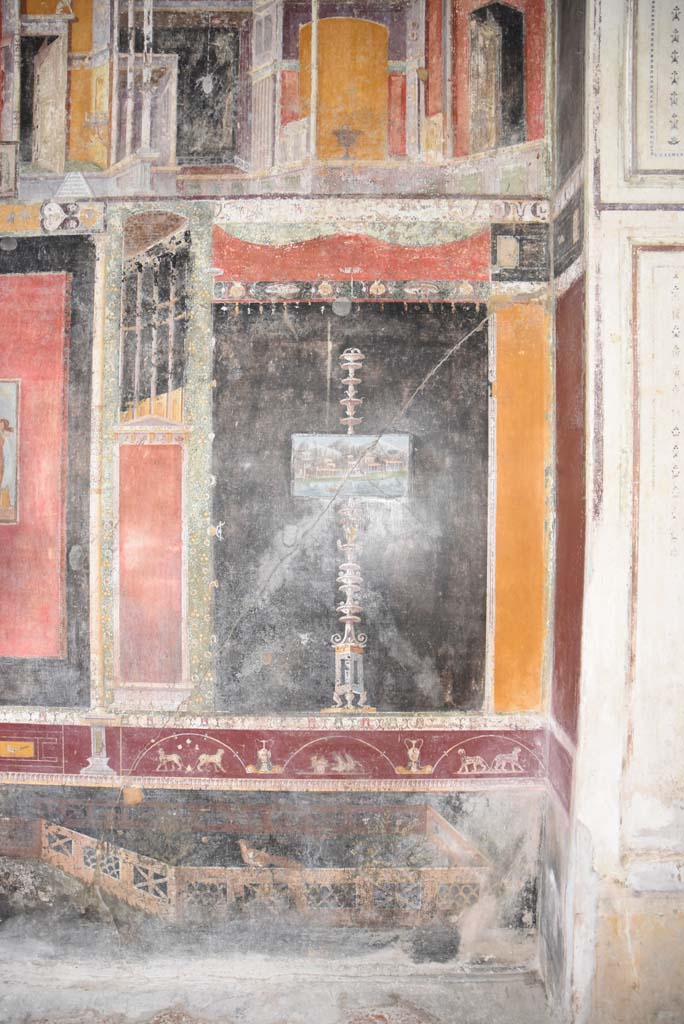 V.4.a Pompeii. March 2018. Room ‘h’, looking towards west end of south wall of tablinum.
Foto Annette Haug, ERC Grant 681269 DÉCOR.
