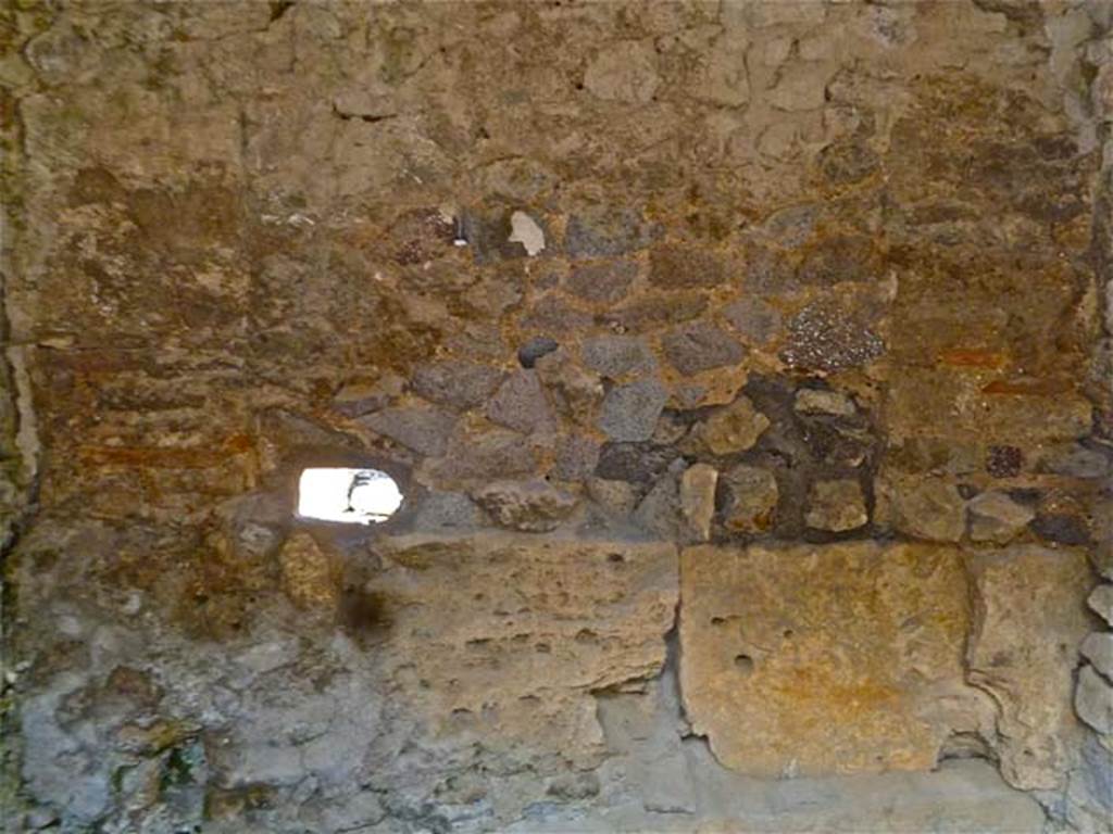 VI.1.19 Pompeii. May 2011. East interior wall of deep well at VI.1.19. Photo courtesy of Michael Binns.
