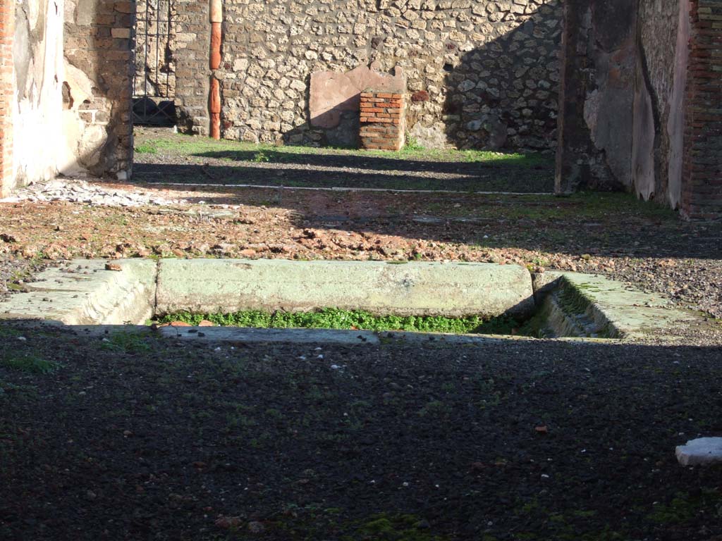 VI.3.7 Pompeii. December 2005. Impluvium.
