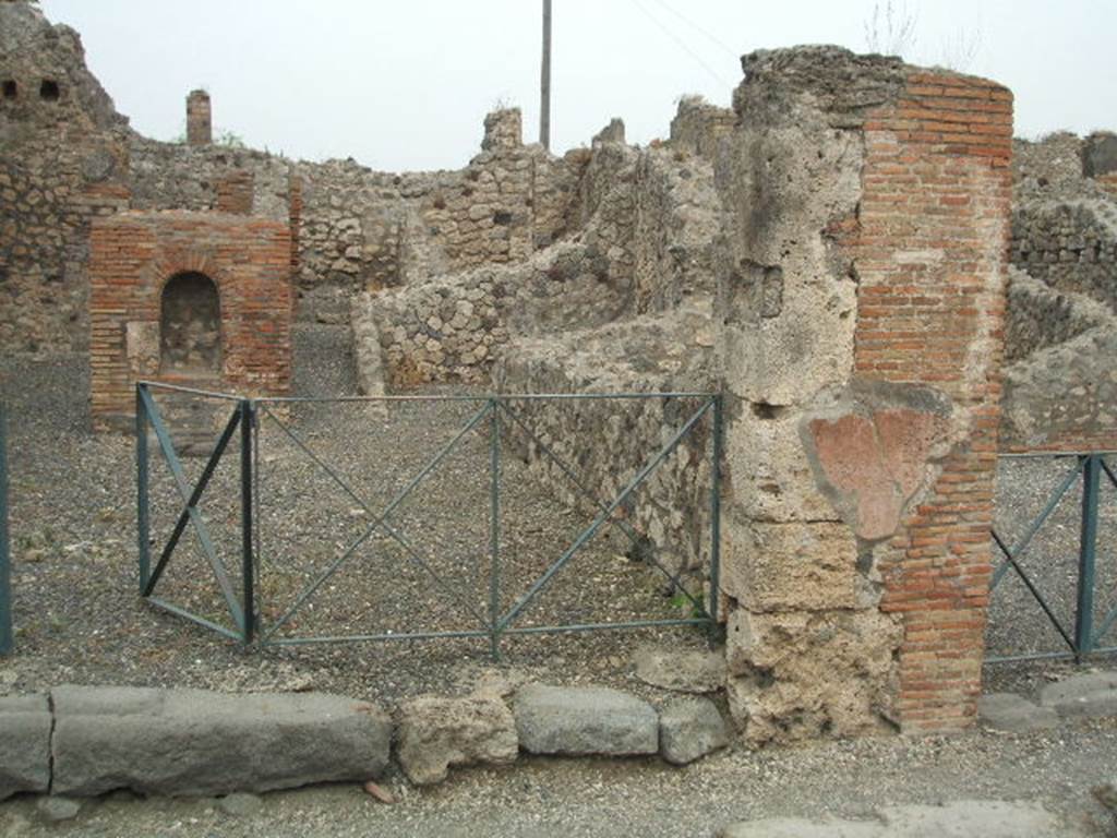 VI.3.11 Pompeii. May 2005. Stairway to upper floor.  