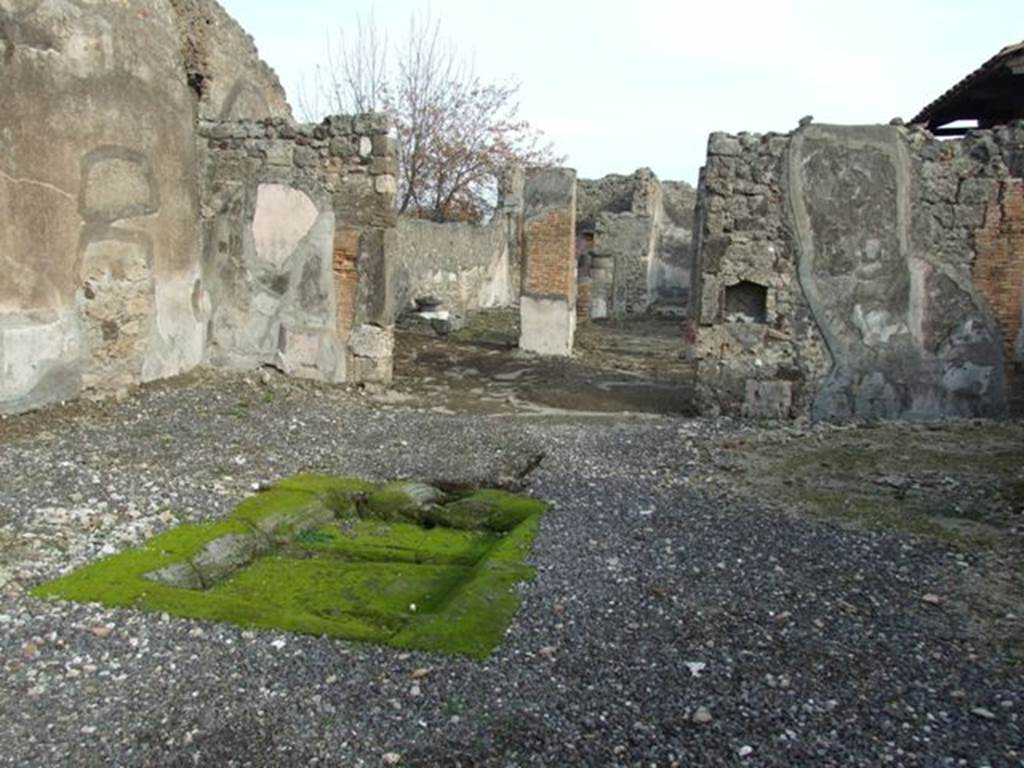 VI.5.5 Pompeii. December 2007. Looking north-east across atrium, from south-west corner.