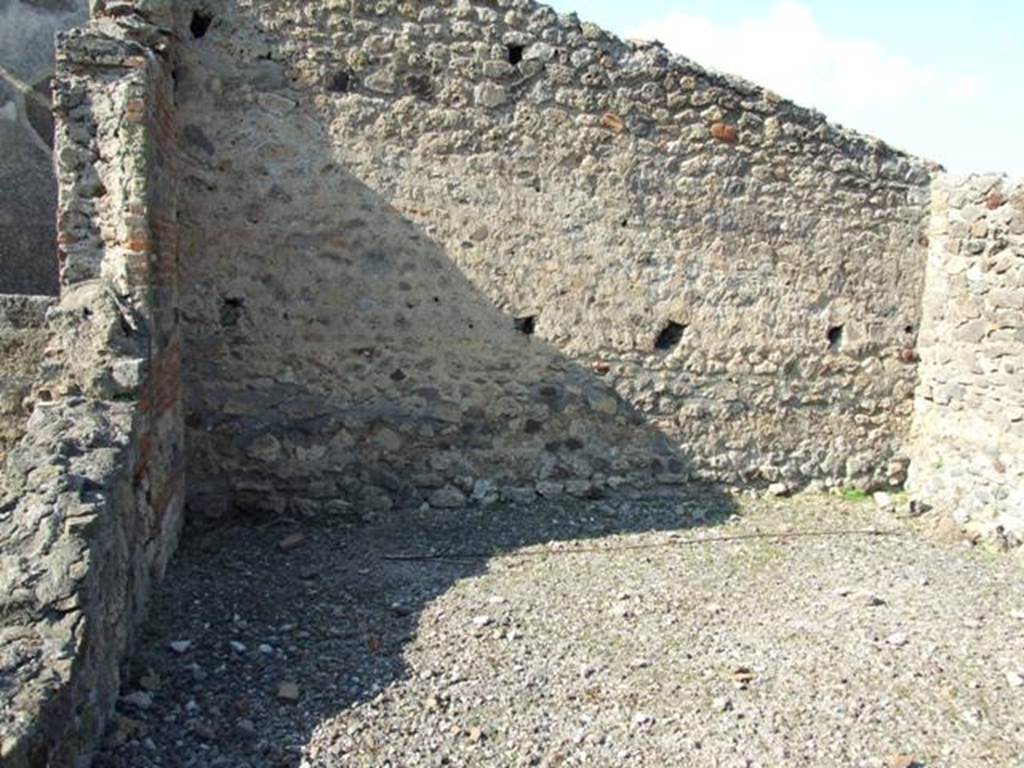 VI.7.3 Pompeii. March 2009. Room 6, north wall of garden area.
