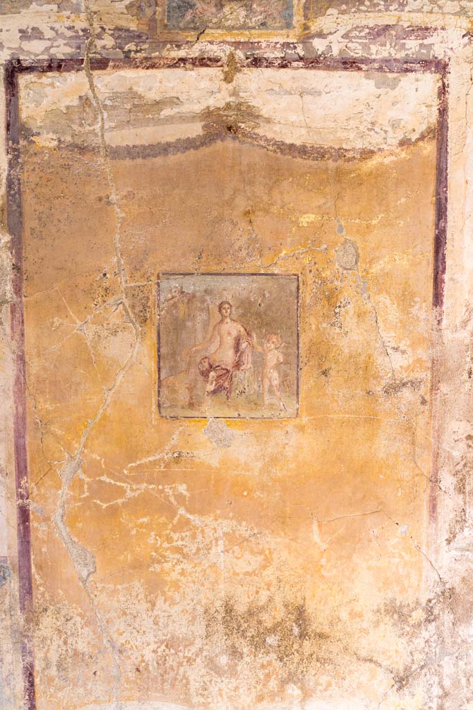 VI.7.23 Pompeii. W.1334. Panel with landscape, from upper east central part of south wall of tablinum.
Photo by Tatiana Warscher. Photo © Deutsches Archäologisches Institut, Abteilung Rom, Arkiv. 

