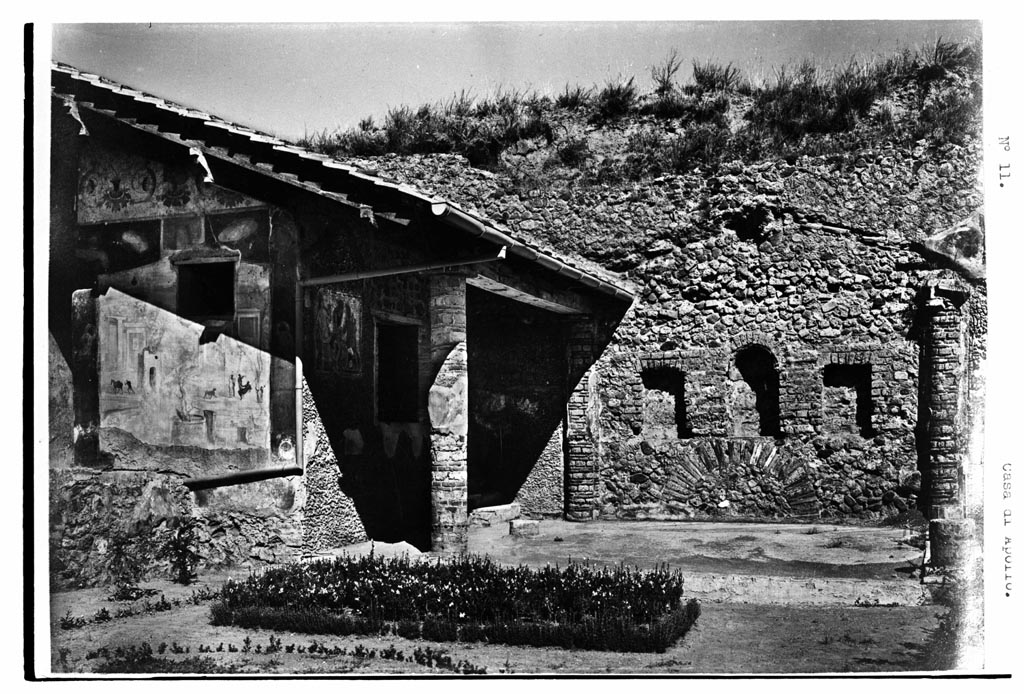 VI.7.23 Pompeii. W.1182. Looking north-east across garden.
Photo by Tatiana Warscher. Photo © Deutsches Archäologisches Institut, Abteilung Rom, Arkiv.
