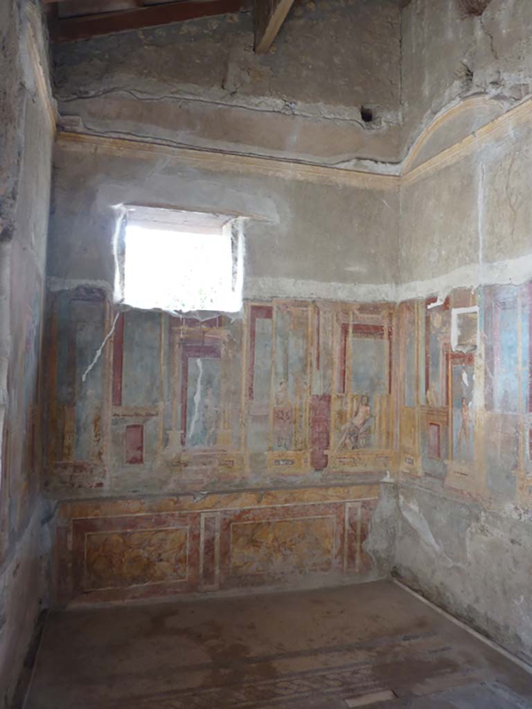 VI.7.23 Pompeii. October 2014. South wall of alcove on south side.
Foto Annette Haug, ERC Grant 681269 DÉCOR.
